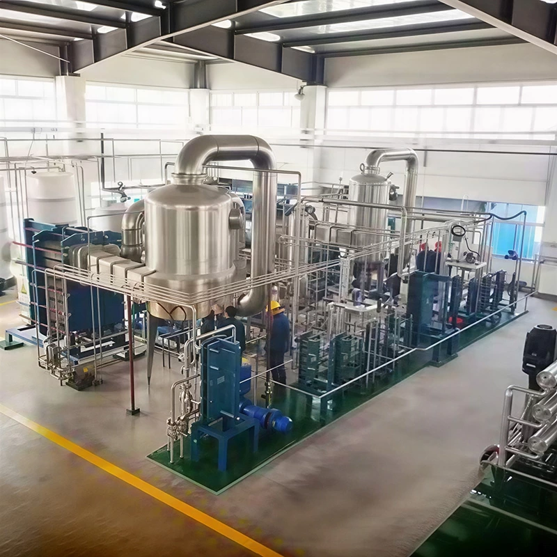 Mvr Single-effect Plate Evaporation Concentration System For Lactic Acid