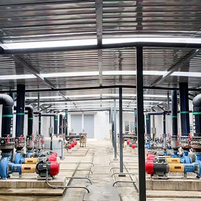 Sistema de tratamiento de aguas residuales industriales con alto contenido de sal