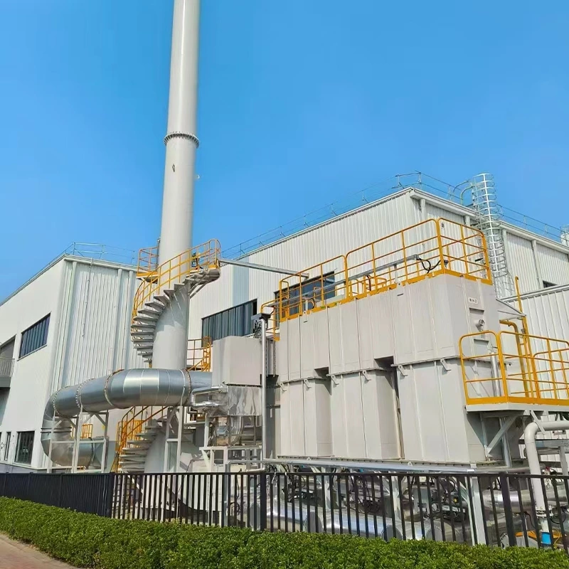 Acid-base Waste Gas Treatment System In Photovoltaic Industry