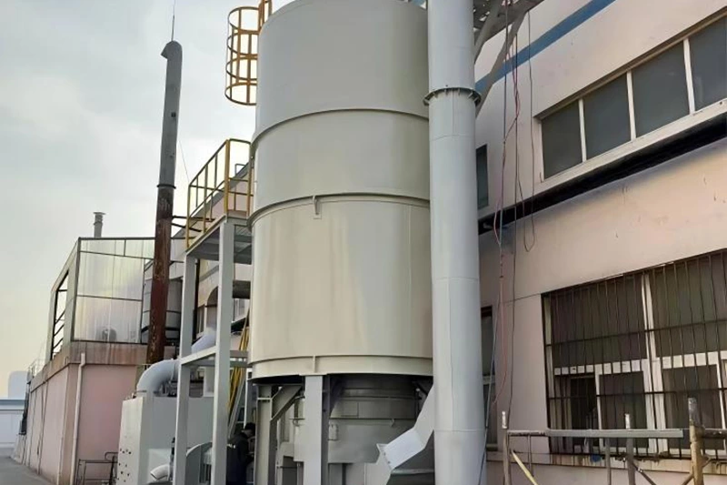 Main Working Process Of Waste Gas Treatment System