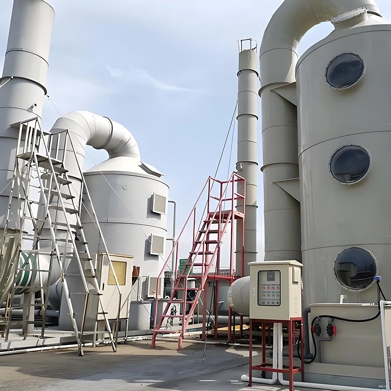 Sistema de tratamiento de gases residuales de fermentación